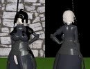 【MMD】ジャンヌ（オルタ）は黒きペイントに塗り隠します