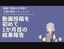 動画投稿を初めて1か月目の結果報告　YouTubeとニコニコで動画作成素人は収益を得ることはできるのか【CeVIO AI　小春六花解説？】