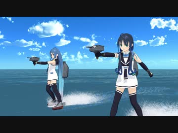 【MMD艦これ】激闘！ゲキトウ！暁の水平線 第十七作戦