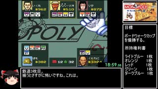 ザ・モノポリー・ゲーム2 ボードウォークカップ制覇RTA　1時間36分22秒　part2/3