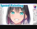 【パーカー/タイツ】女の子描いてみた / PaintTool SAI【イラストメイキング/ぐらんで】