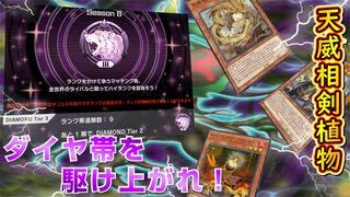 【遊戯王マスターデュエル】ダイヤ帯で連戦連勝！　天威相剣植物でランクの頂点まで駆け上がれ！