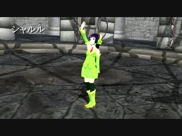 【MMD】シャルル / バルーン【Synthesizer V 京町セイカ AI Piano Ver. カバー 歌詞付き】