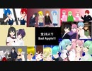 【オリキャラMMD】全28人でBad Apple!!【カラフルプロダクション】