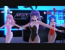 【らぶ式モデルFC11周年祭】らぶ式スミレ・あいね・しまランチのバニーで「アゲアゲアゲイン」【sdPBR・60fps】
