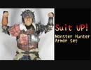 Suit up! Monster Hunter World armor - Origin set armor [How to equip cosplay armor]