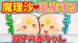 【魔理沙出産】双子の赤ちゃん誕生！！魔理沙、お母さんになる。夫は意外なアイツ･･･！？【ゆっくり茶番】