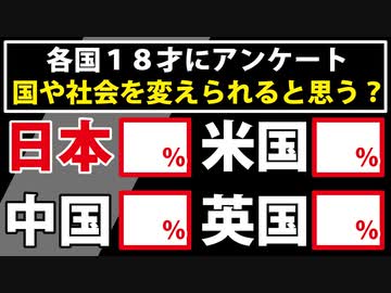 【18才アンケート】これじゃぁ日本が良くなるワケがない！