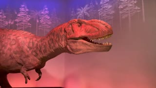 上越科学館・ティラノサウルスのアニマトロニクス
