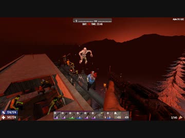 [7DTD] ナイトメア常走インセイン動物園41 [α20.5]