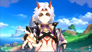 【原神】荒瀧一斗 伝説任務「赤金魂」ストーリープレイ動画 4/4