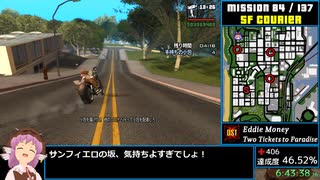 【RTA】GTASA 100% 13:28:34 Part17/33か4