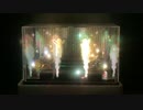 押すとライブ演出っぽい炎を出した気分になれるボタンを作ってみた