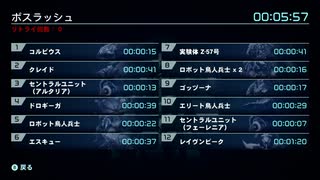 【TA】メトロイド ドレッド　ボスラッシュ 05:57（旧記録）