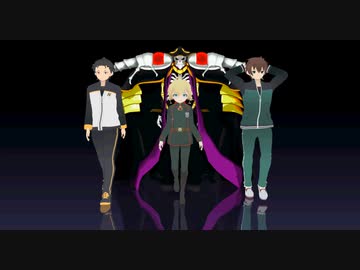 【MMDいせかる】4人がただ移動するだけの動画