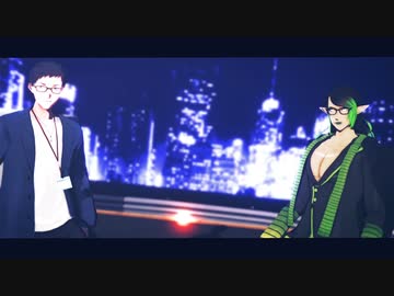 【にじさんじMMD】絶え間なく藍色【社築/花畑チャイカ】