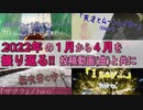 １年を動画と共に振り返る！【2022年版[前編]】