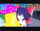 抱っこしてくれる霊夢さん【3D東方】