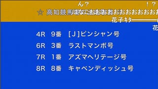 お久しぶりに聞くことができた高知競馬の土佐弁　2022年3月16日