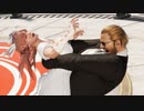 【DOA6 ryona】ほのか にバースがベアハッグ(ウエディングコス)