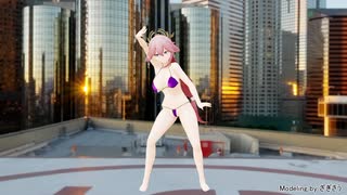 【配布予定】八重神子モデルテスト/チキチキバンバン【MMDモデル制作中】