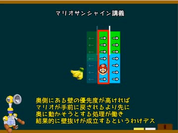 【ゆっくり解説】マリオサンシャイン講義「フルーツ壁抜け」
