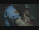 ビビり女子高生がバイオハザードRE2初見実況したよ ＃4　絵面が過激だわ！