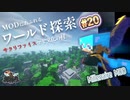 【MineCraft】MODであふれるこの世界を探索していく（前編)- 眠れぬ南瓜鳥DoroCZの村作り#20