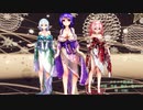【220615】スキスキ絶頂症 Tda式改変 初音ミク 紫音美菜 重音テト kimono style【ray】