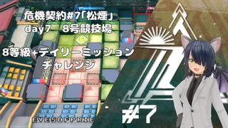 [アークナイツ][危機契約#7松煙]day7/8号競技場8等級クリアチャレンジ