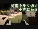 寝かす耳かき｜辛い梅雨を乗り切るための声と耳かき,そして雨音｜Okano's ASMR
