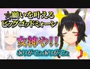 何も知らずに白上フブキの願いを叶えてしまうビッグゴッドミォーンの話が凄すぎる【白上フブキ/ホロライブ/切り抜き】