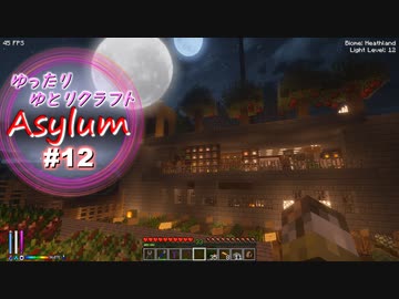 【Minecraft】ゆったりゆとりクラフトAsylum # 12