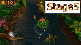 【クラッシュバンディクー】Stage5_さかなにきをつけろ【実況】#5