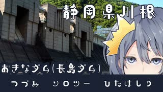 つづみソロツーひたはしり 静岡県川根 そのよん -おおきなダム(長島ダム)-