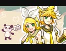 【イラストメイキング】鏡音リン＆鏡音レンを描いてみた