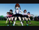 【ＭＭＤ】Shoot!　しゆちゃんず　ローアングル版【Ray-MMD1.52　ぱんつ注意】