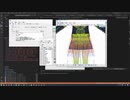miuの実験室出張版（2022/06/18）の質問アーカイブ②「プリーツスカートの物理の入れ方」