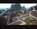 【Minecraft1.7.10】マイクラで作った町的なもの