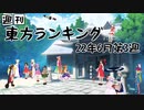 週刊東方ランキング　22年6月第3週