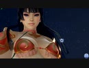【DOAXVV】 女天狗　ヴィーナス・ヴァルキリー　胸元超ズームアップ　日焼け跡