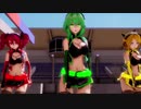 【MMD】シニカルナイトプラン【 RQ style(Black) テト グミ リンさん 】