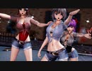 【東方MMD】美鈴・咲夜・パチュリーで「PAYAPAYA」1080P