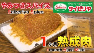 サイゼリヤのやみつきスパイスで1ヶ月熟成肉作ってみた Insane Saizeriya Spice Dry Age Experiment!!