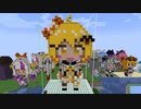 【minecraft】hololive 夜空メル(アイドル衣装Ver)の作り方