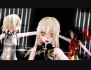 【東方MMD】霊夢・魔理沙・アリスで「スクリーム」 1080P