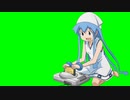 カセットを抜き差しするイカ娘GB