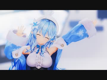 【MMDホロライブ】雪花ラミィでエレキキュレーター