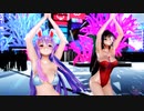 【東方MMD】お空と鈴仙で「Red Velvet - Zimzalabim」1080P