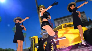 【MMD艦これ】Hot Rods vol.1★ The Little Old Lady From Pasadena / Little Deuce Coupe【nanoem】